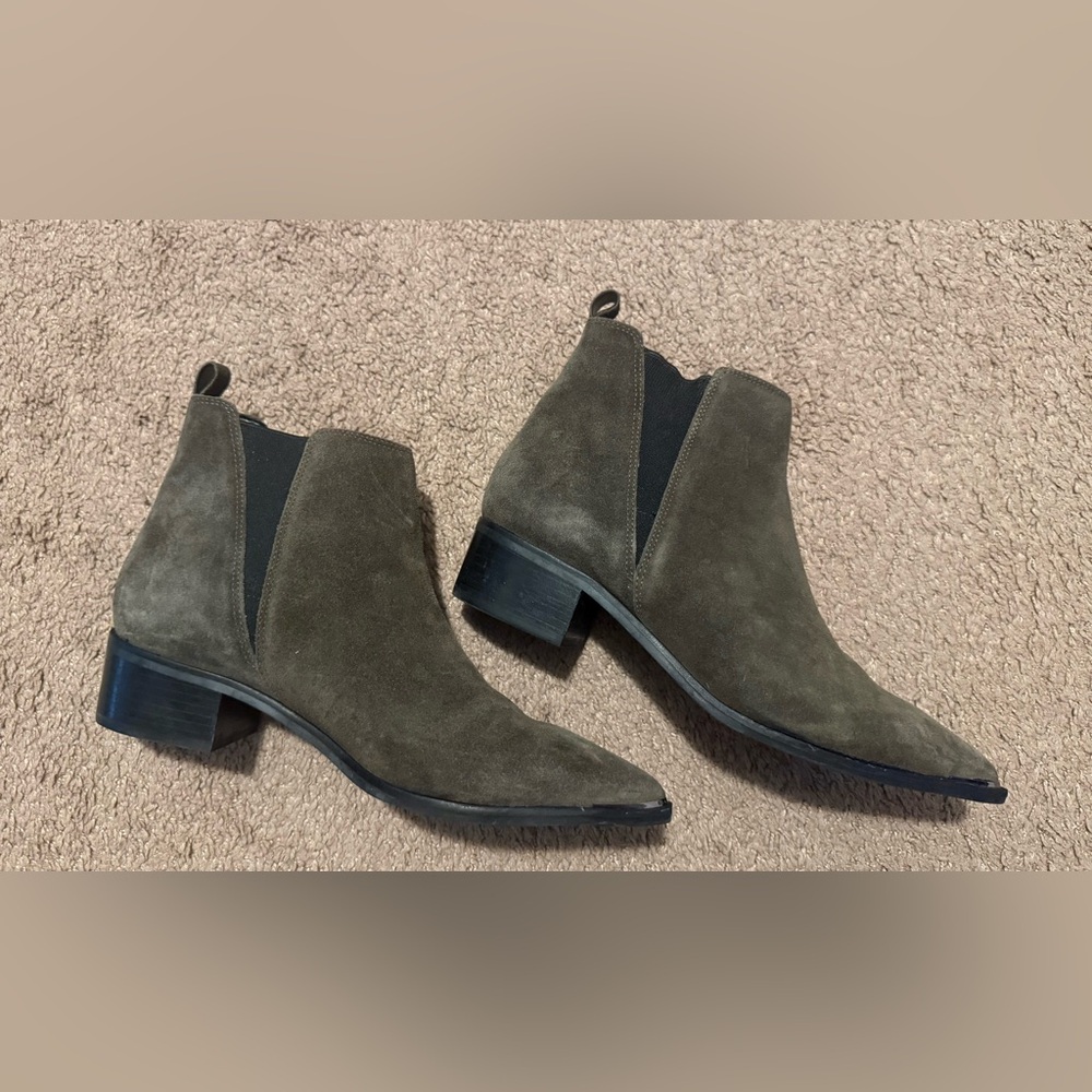 Marc Fisher Suede Ankle Booties